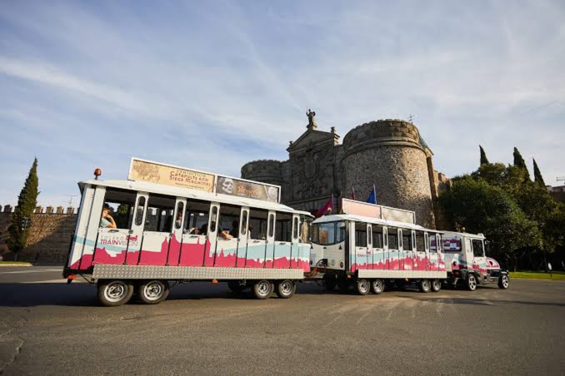 Imagen de recurso del tren turístico de Toledo.