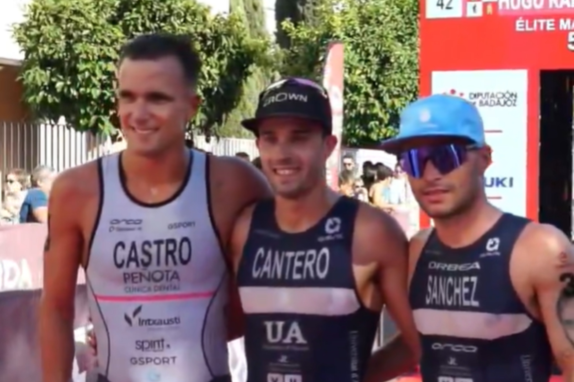 Podio del Campeonato de España masculino