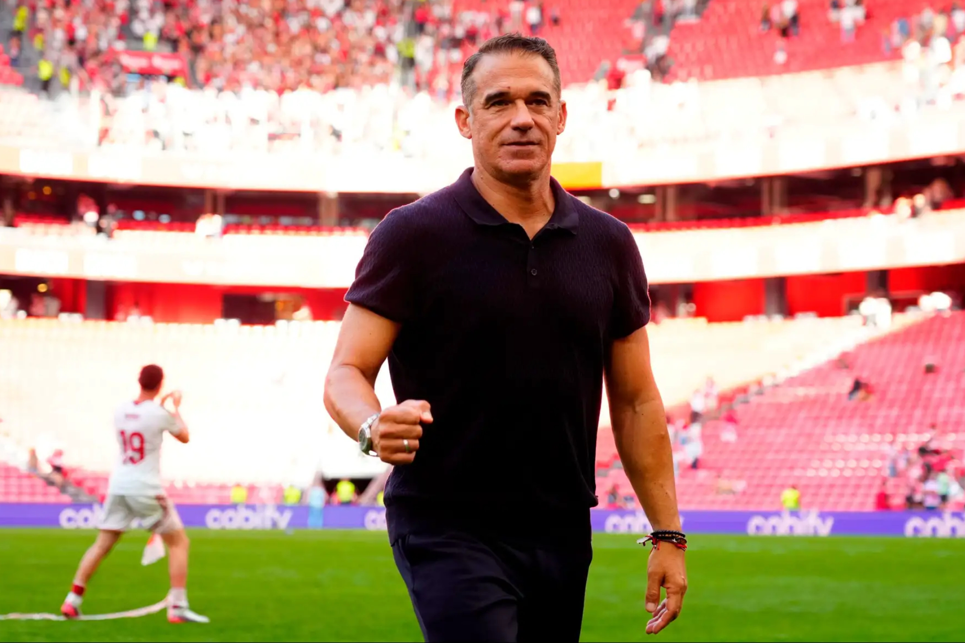 García Plaza, entrenador del Sevilla SEVILLA FC
