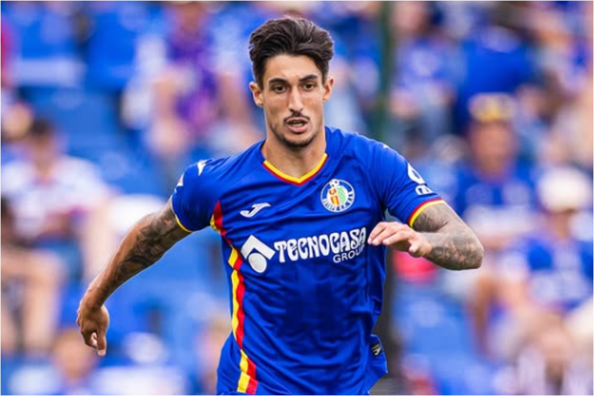 Alex Sancris, con el Getafe
