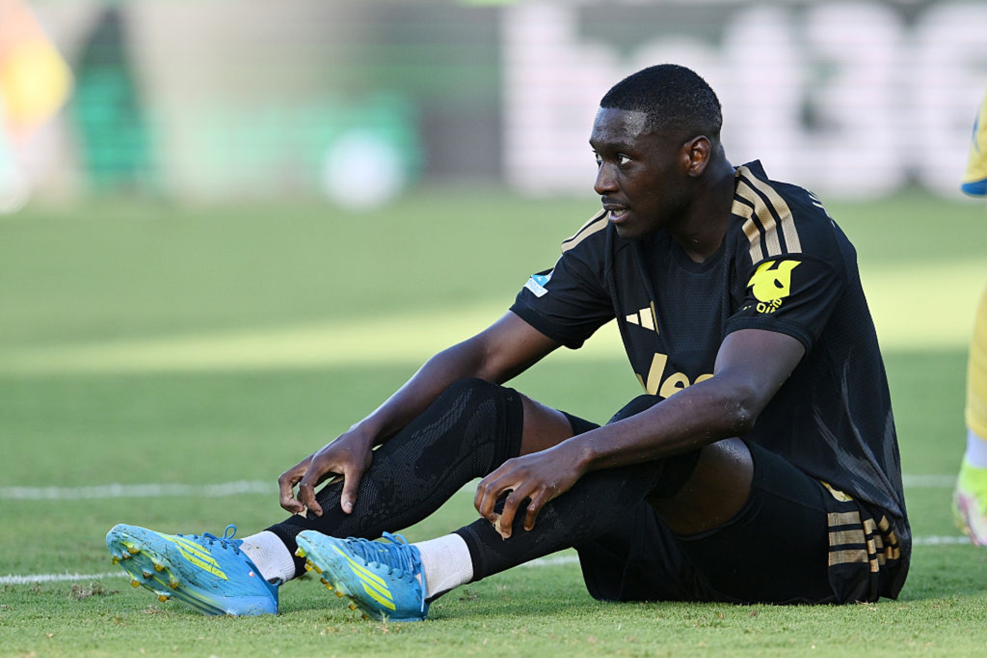 Kolo Muani, en un momento del encuentro ante el Frosinone. GETTY IMAGES
