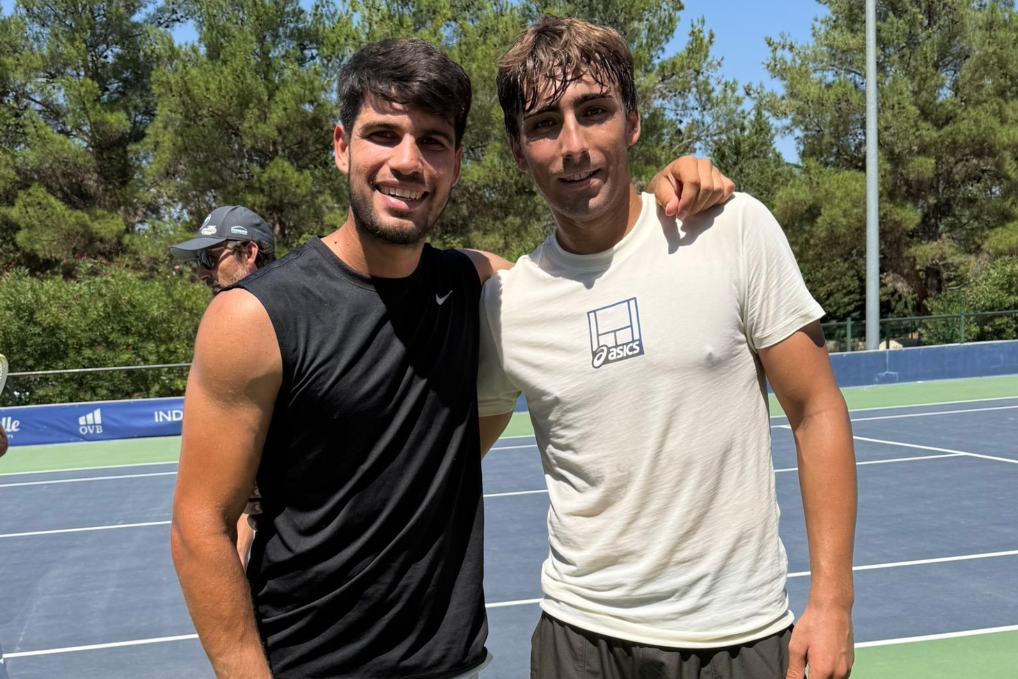 Alcaraz y Dani Mérida.