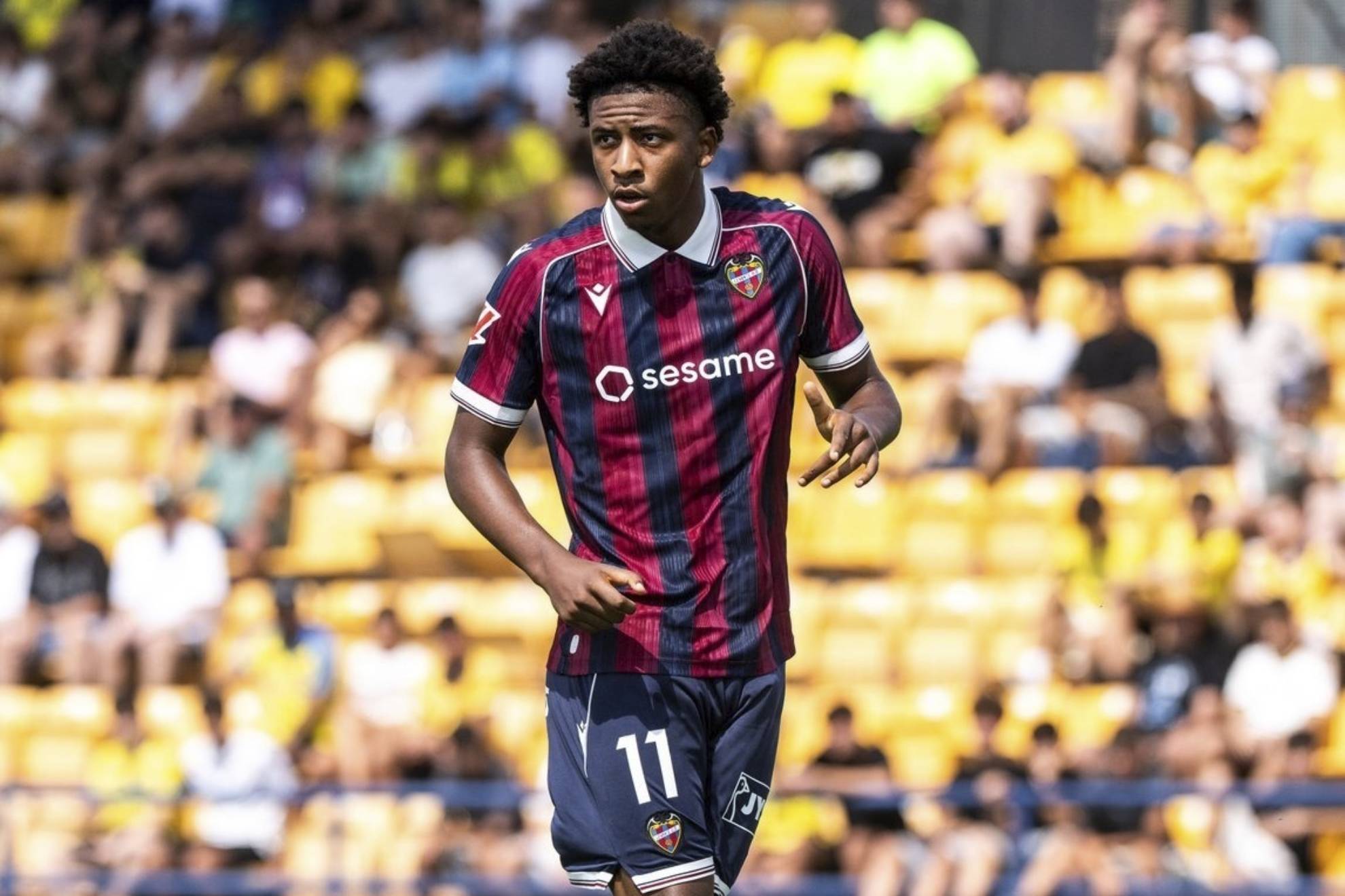 Musuayi, jugador del Levante. LEVANTE UD