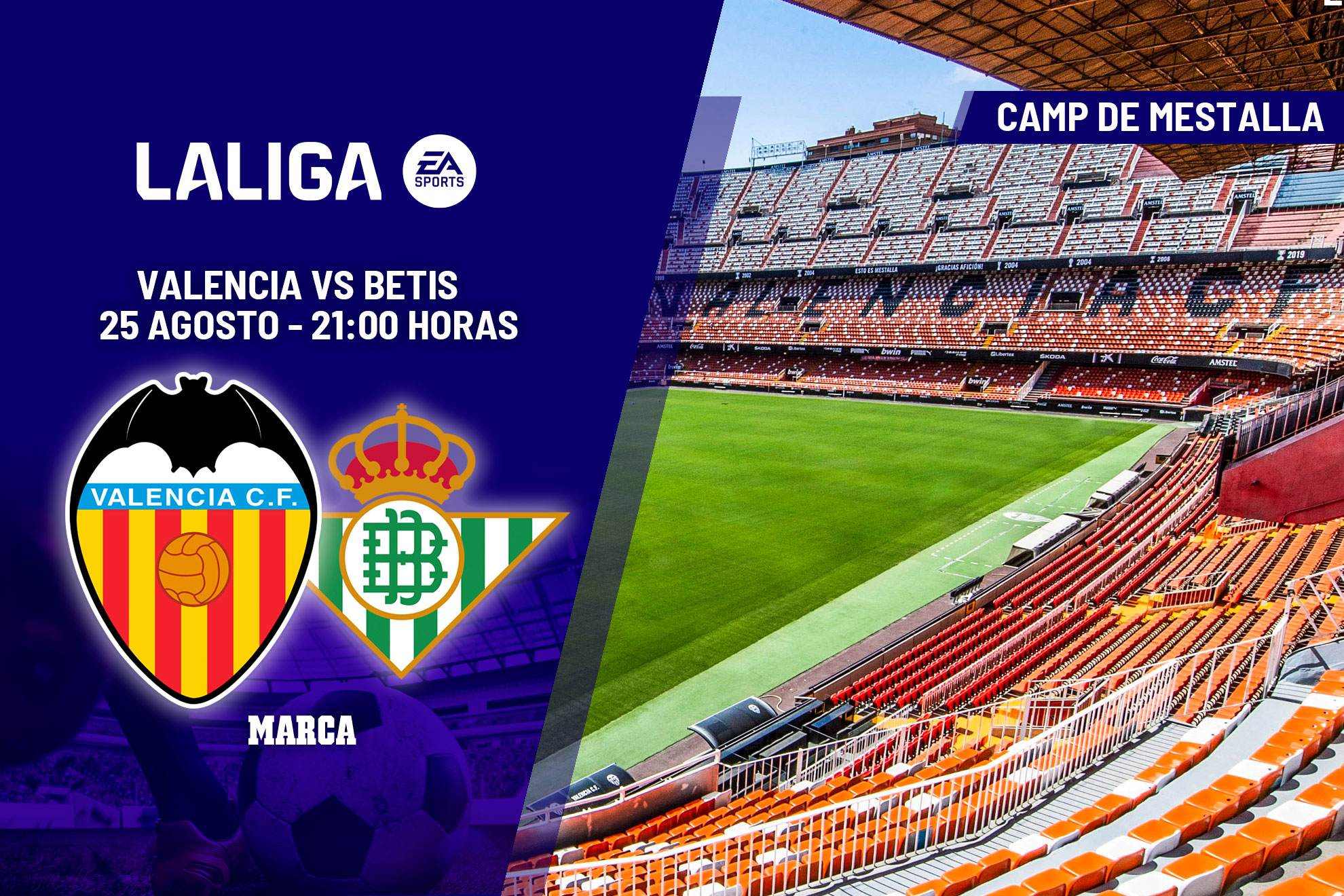 Previa del Valencia - Betis.