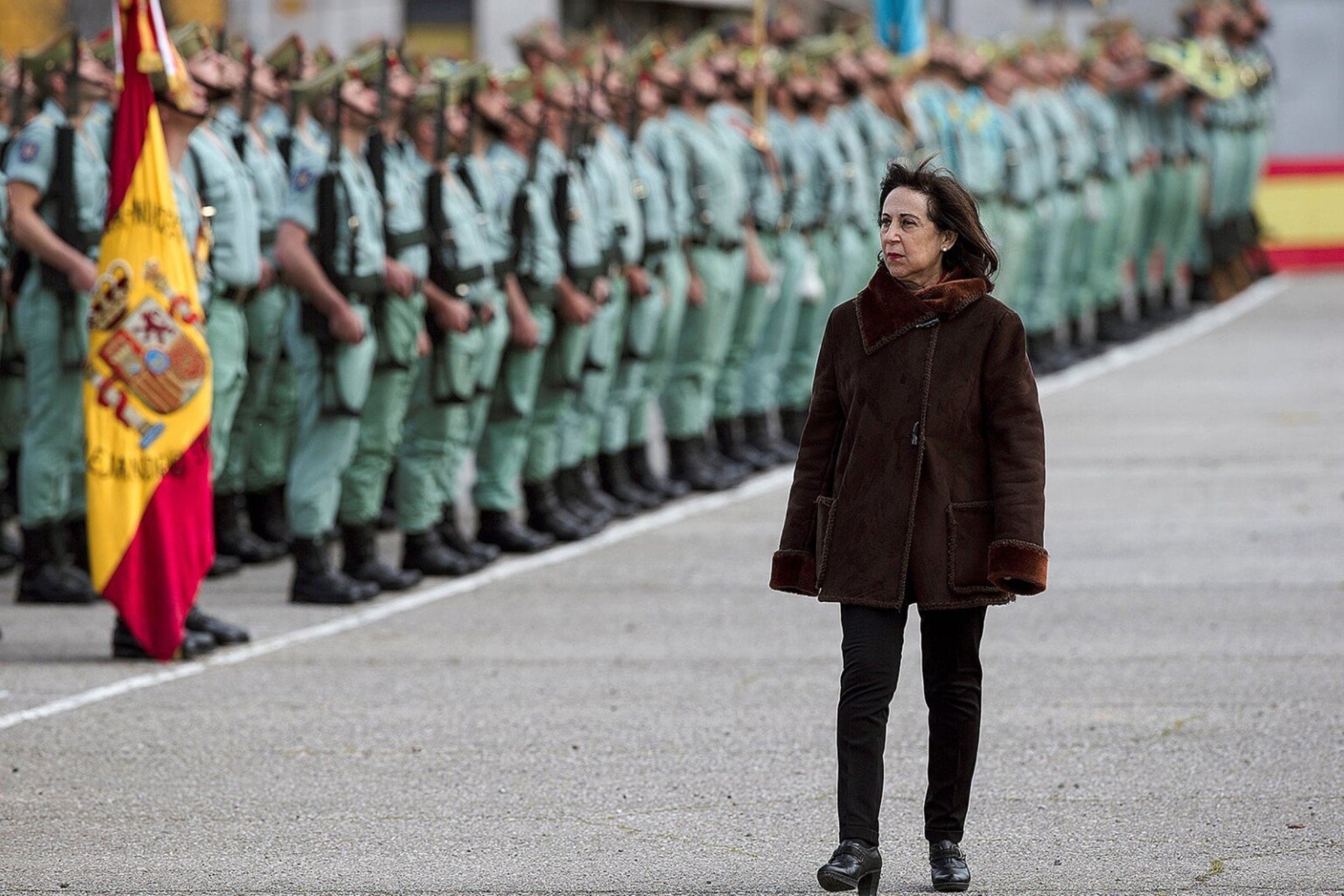 Margarita Robles sobre lo que sucede en Ceuta, el perdón a ceutíes y el aviso. EFE