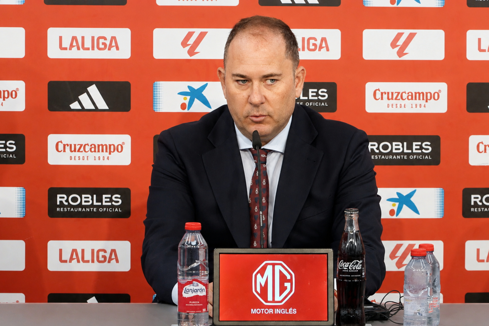José Ignacio Navarro, en la presentación SEVILLA FC
