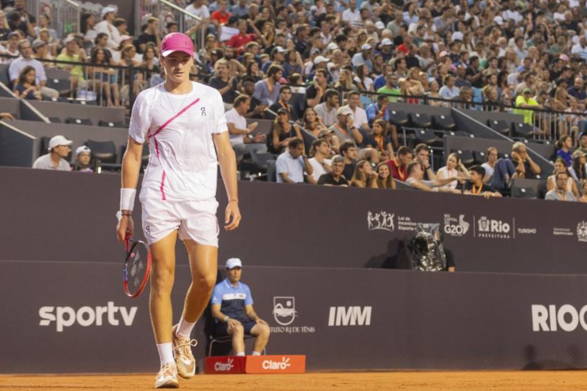 Joao Fonseca en el ATP 500 de Río.