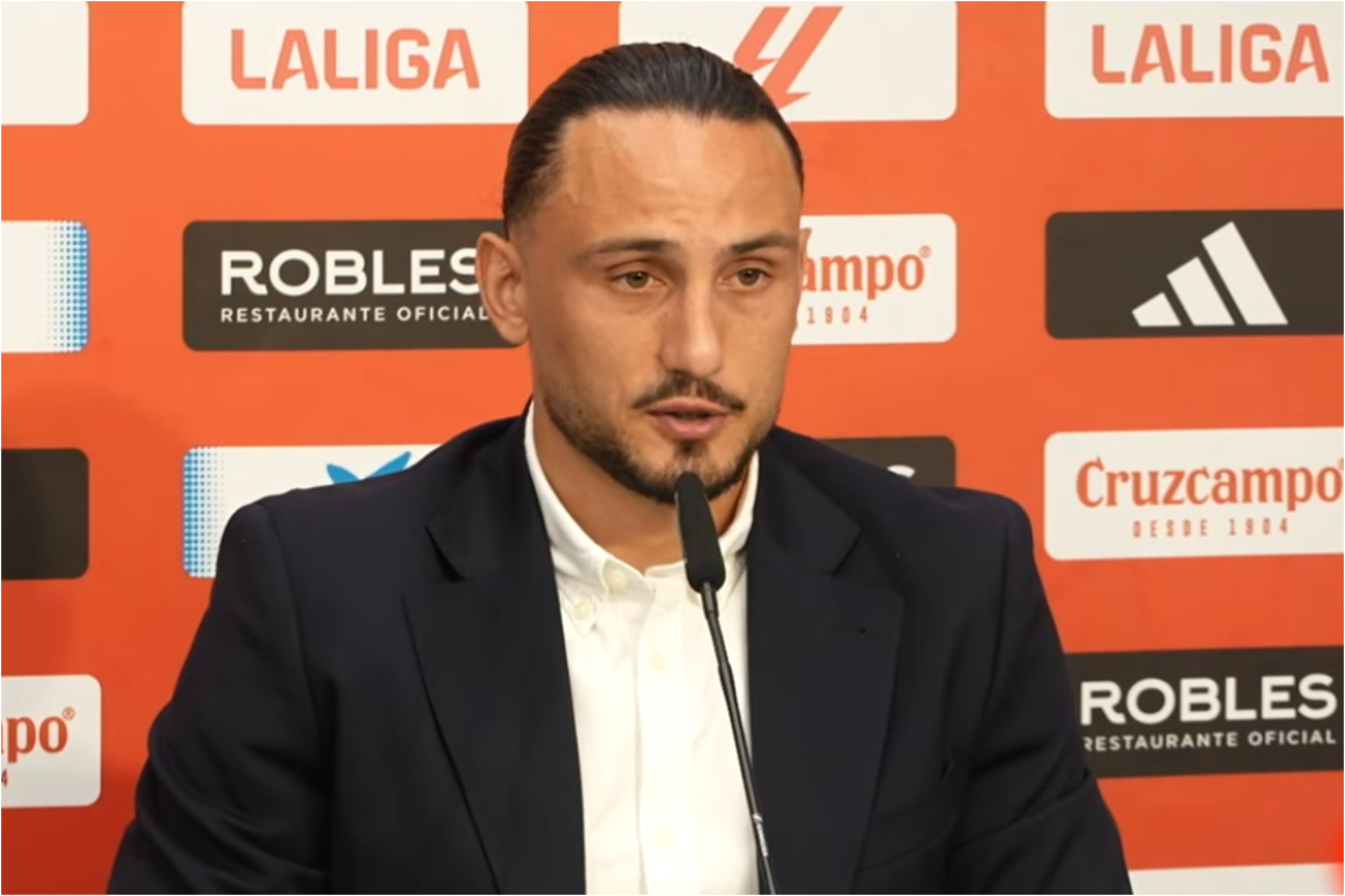 Kochorashvili, en rueda de prensa.