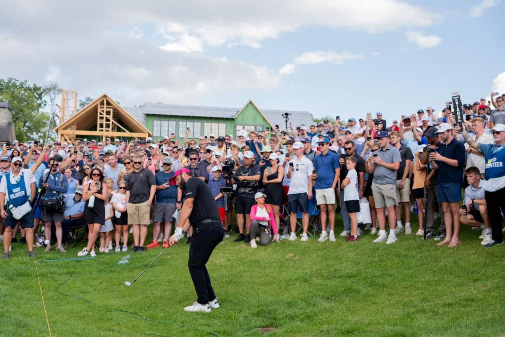 Rahm en un torneo del LIV