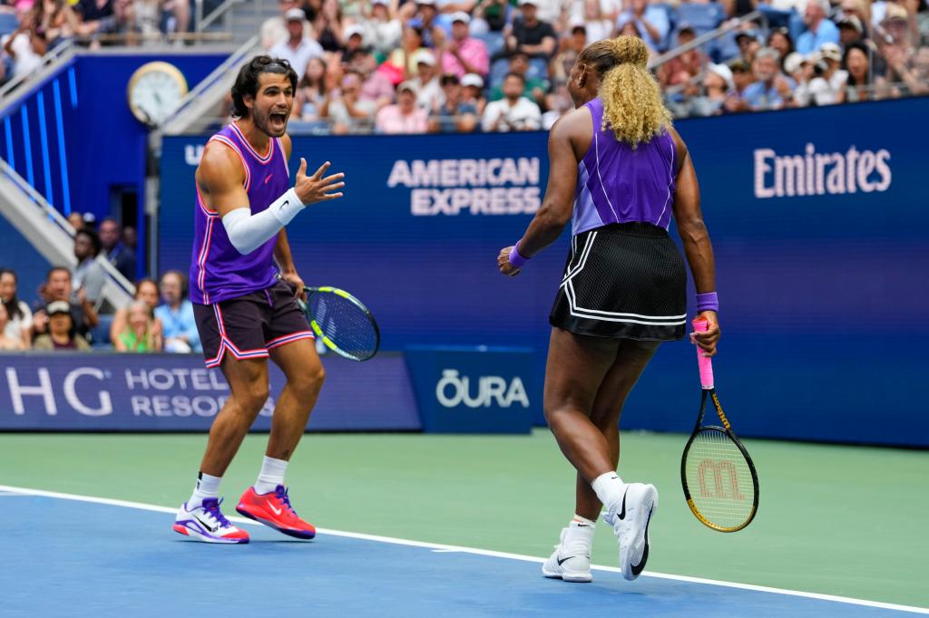 Dobles mixtos US Open Serena y Alcaraz Actualizado: 25/08/2026 22:40 horas