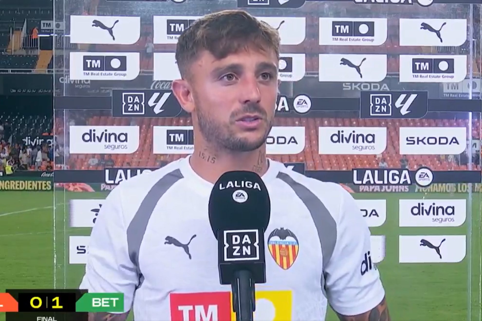 Maffeo, en DAZN.
