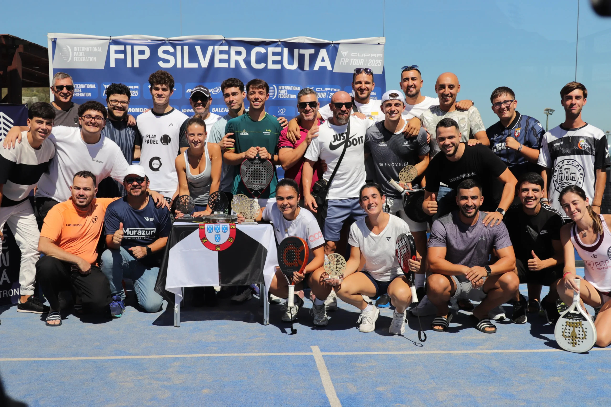 Imagen del FIP Silver de Ceuta de 2025. Federación de Pádel de Ceuta