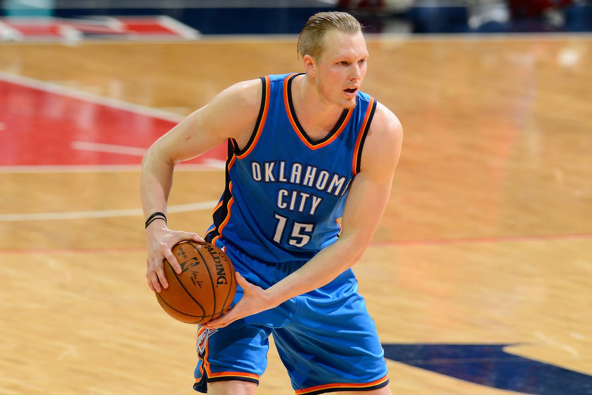 Kyle Singler, en un partido con los Thunder. G Fiume