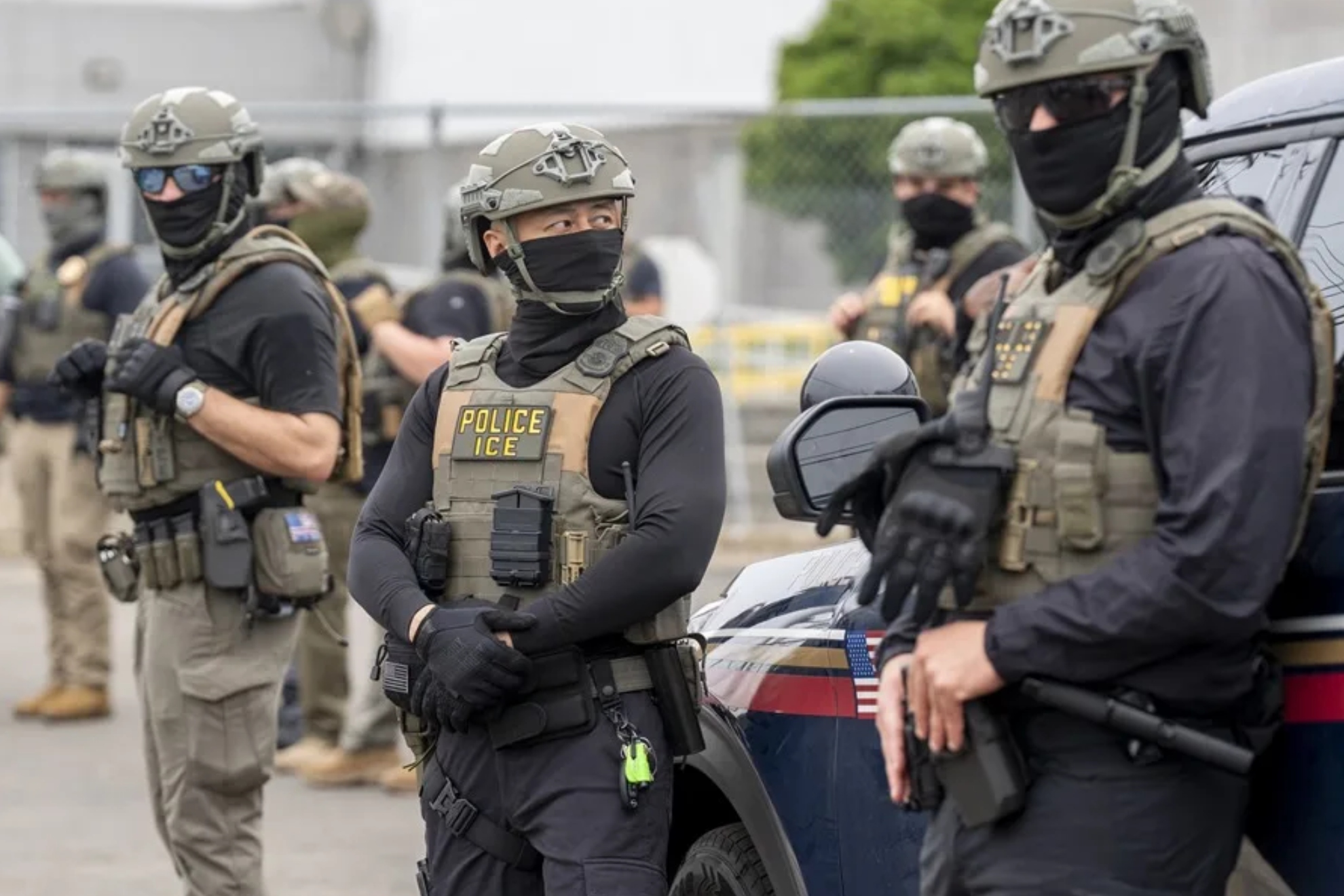 El Servicio de Inmigración y Control de Aduanas de Estados Unidos (ICE) registra un récord de 49.571 detenciones de migrantes durante julio EFE