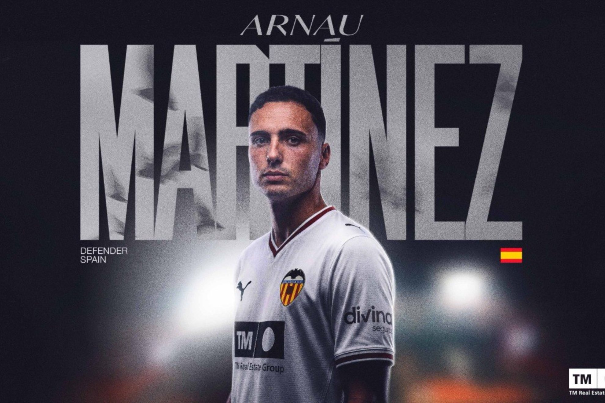 Arnau Martínez, nuevo jugador del Valencia.