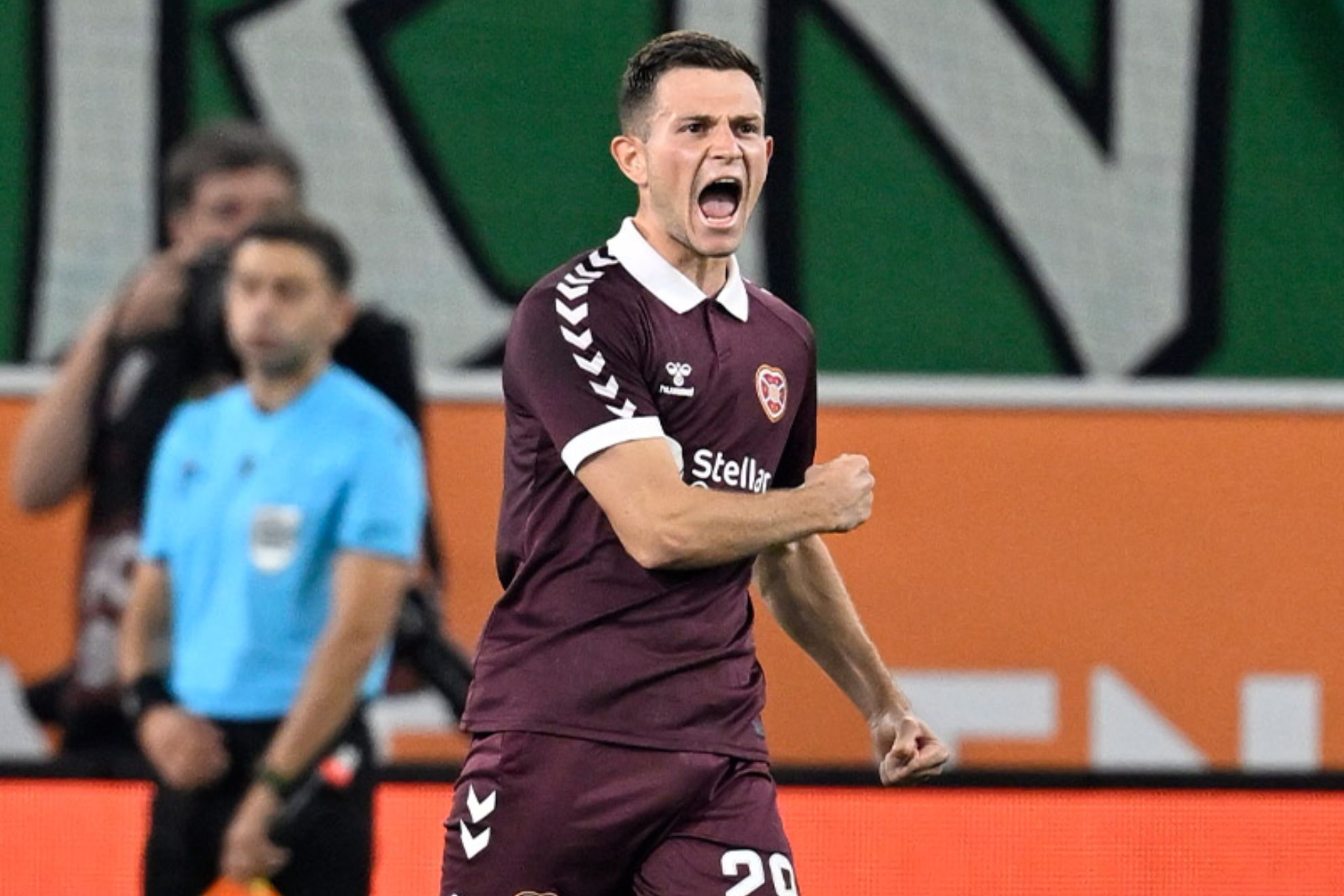 Kerjota celebra su gol de penalti @JamTarts