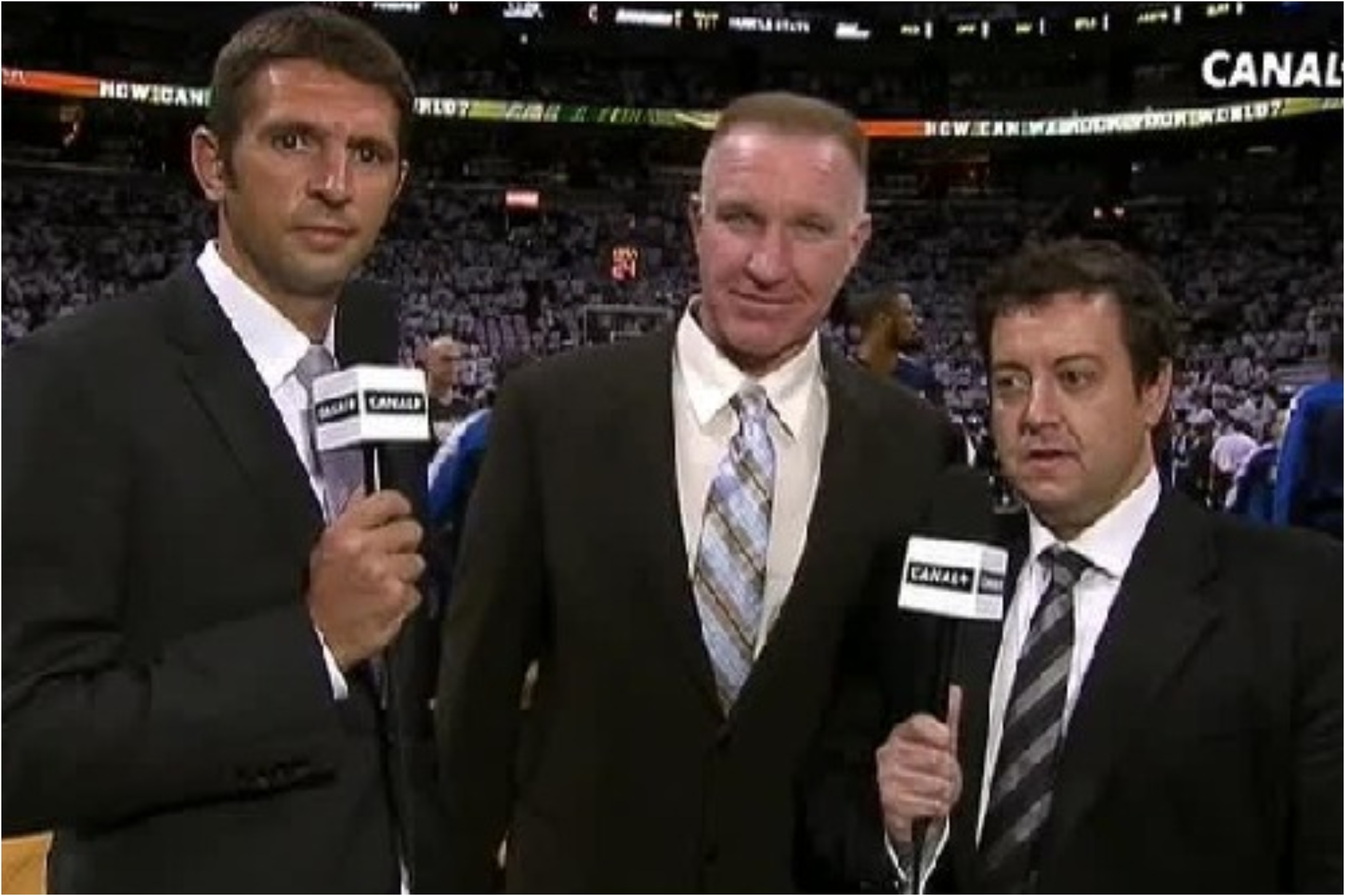 Nicola Loncar, Chris Mullin y Antoni Daimiel