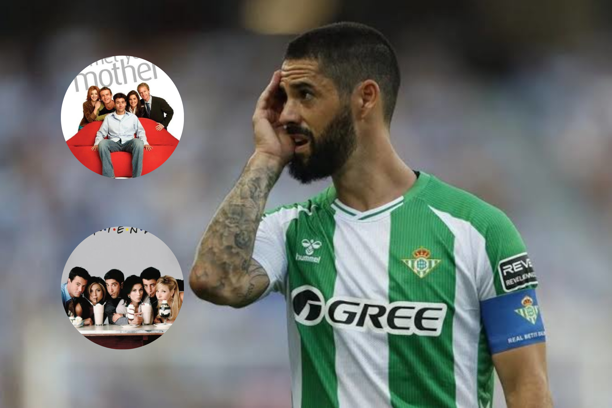 Isco confiesa que nunca ha visto 'Friends' EFE