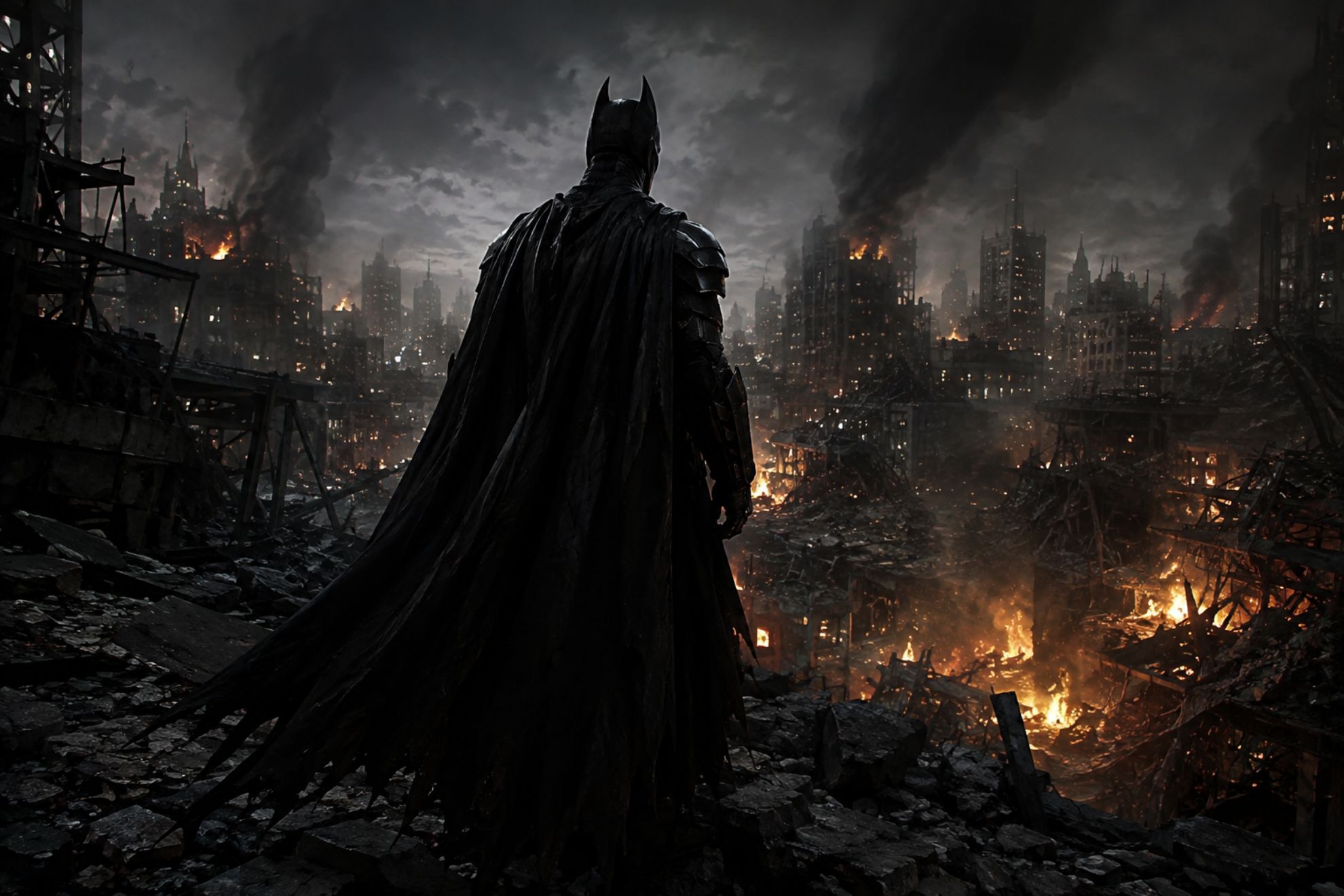Representación de Batman Generado por IA