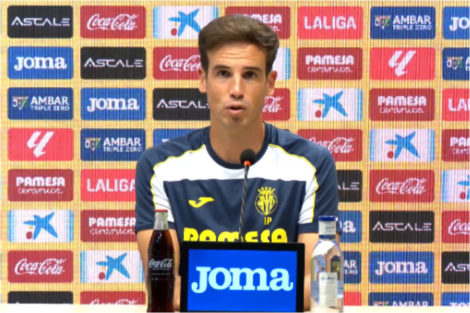 Íñigo Pérez, en rueda de prensa.
