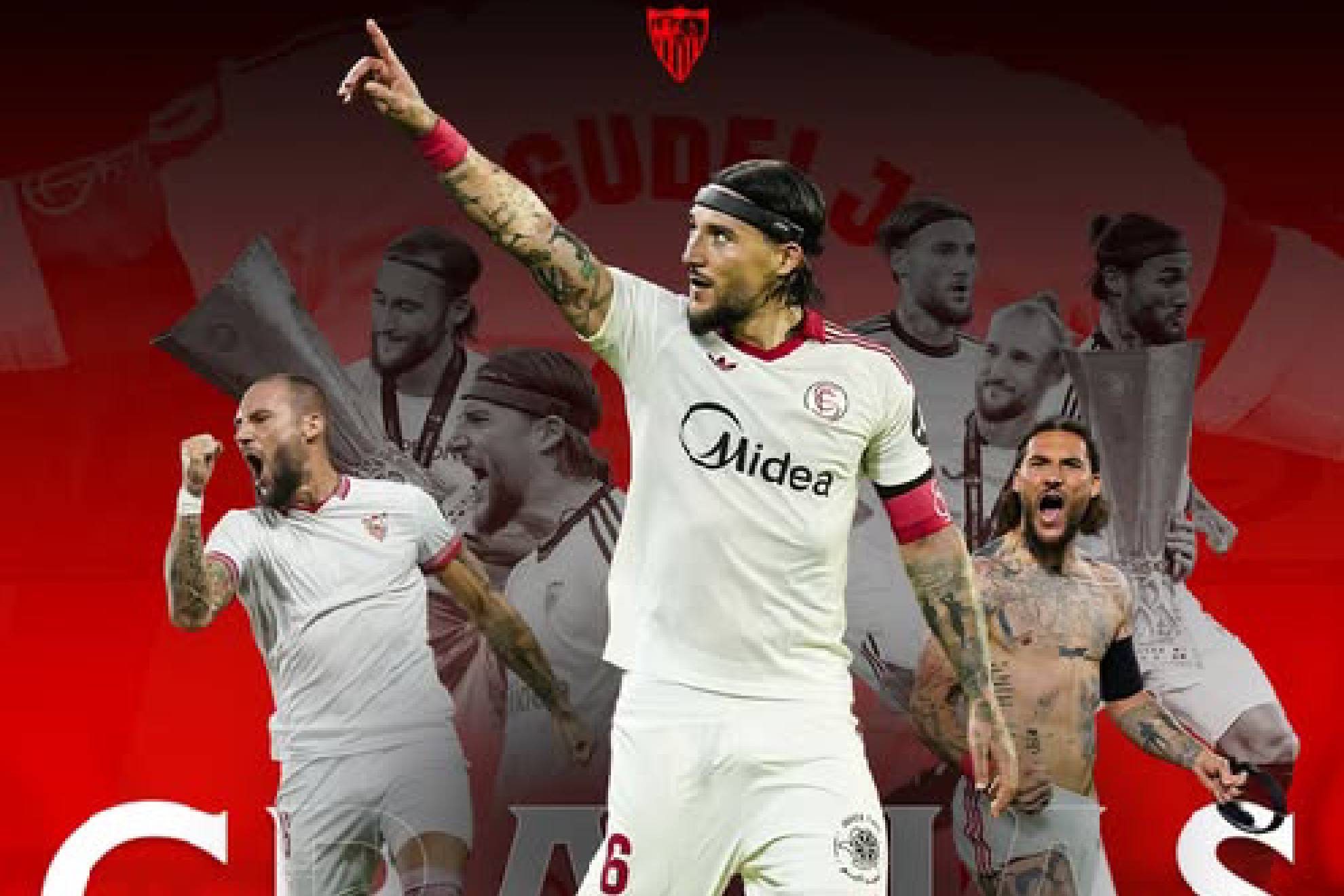 Emotivas palabras de Gudelj a la afición sevillista