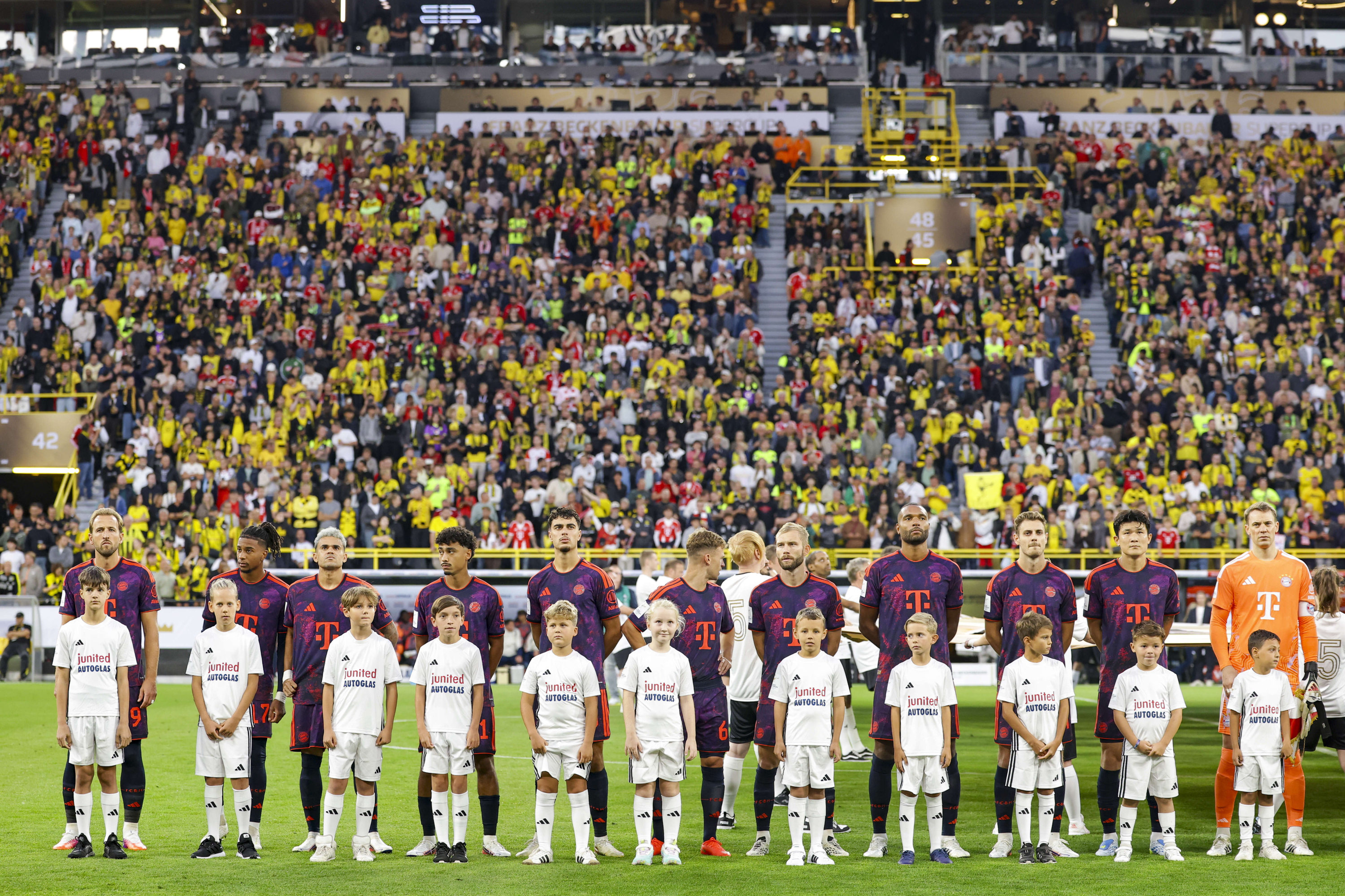 El once del Bayern ante el Borussia EFE