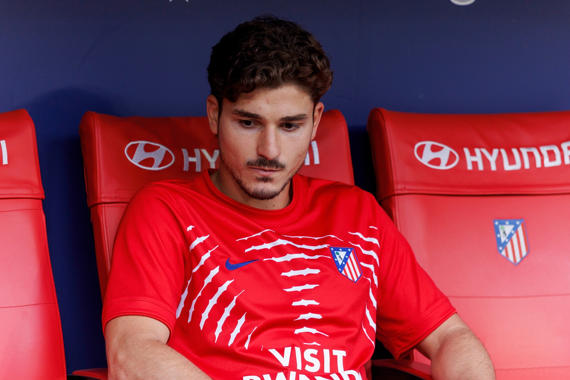 Julián, en el banquillo el pasado domingo. APO CABALLERO