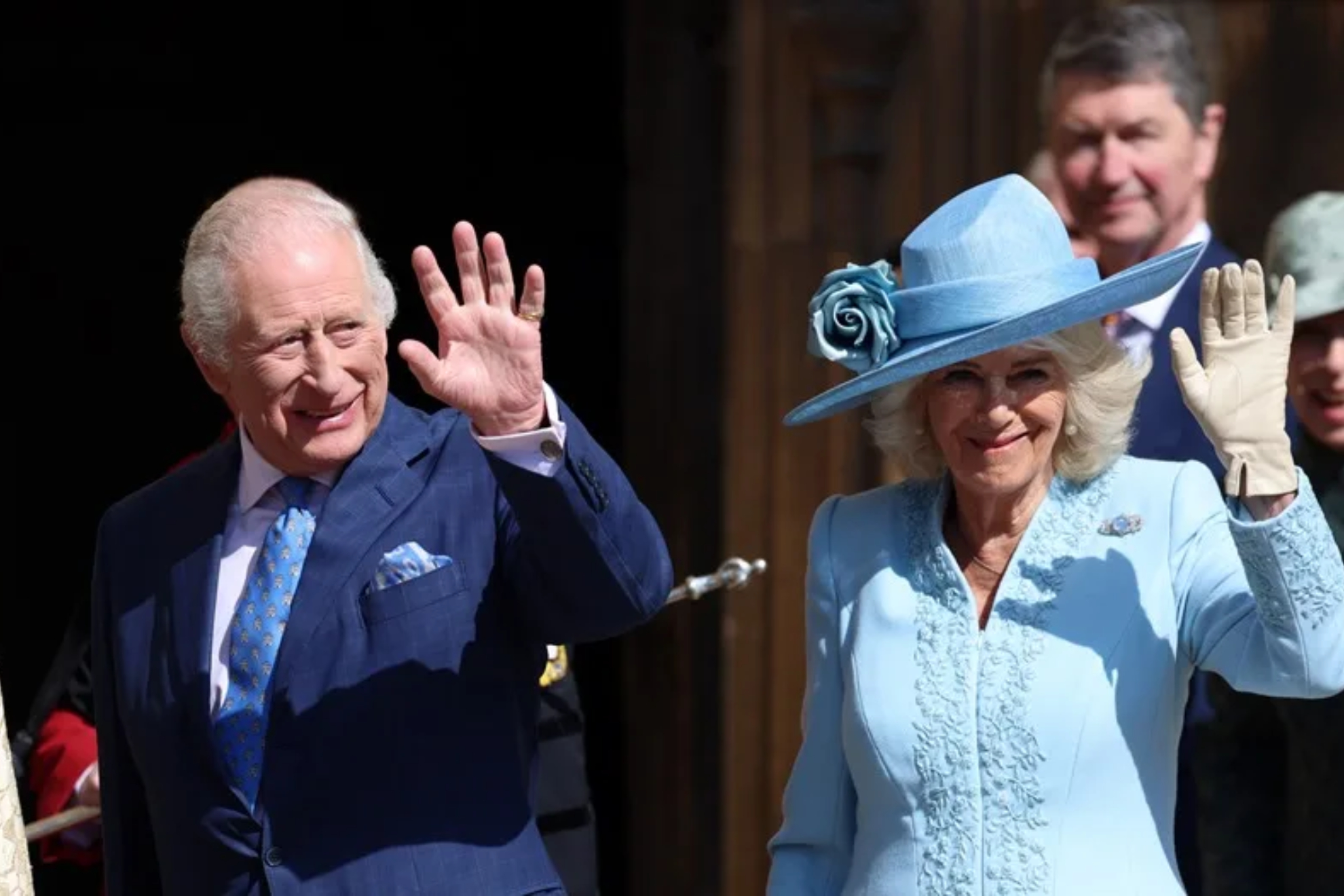 Rey Carlos IIII de Inglaterra junto a Camila EFE