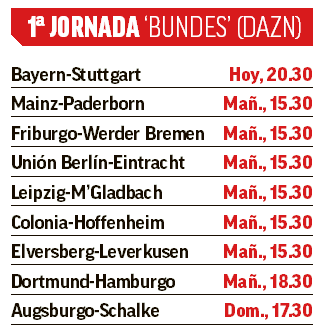 Primera jornada Bundesliga 26-27