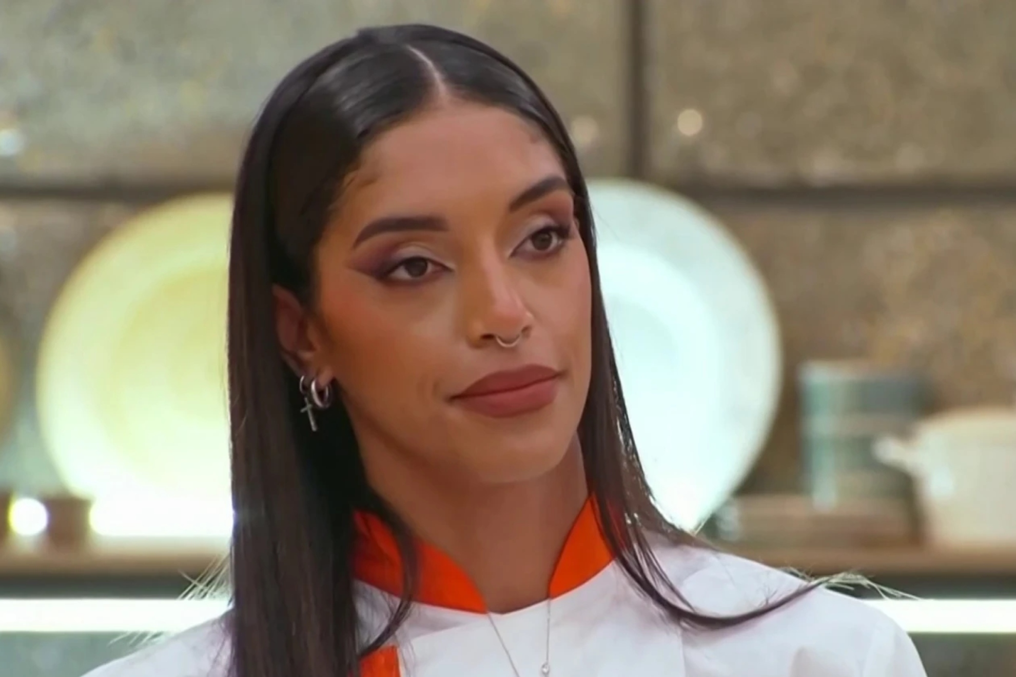 Athenea Pérez, ganadora de Miss Universo España 2023, protagoniza un tenso momento en ‘Top Chef VIP 5’