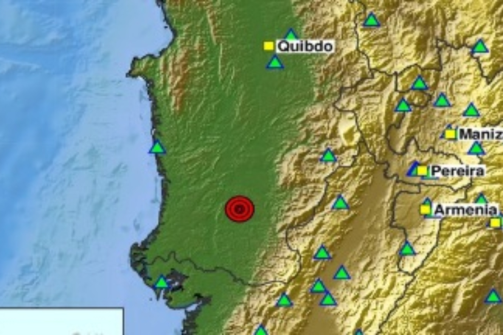 Temblor hoy en Colombia 27 de agosto: reportan sismos en Chocó y Santander.