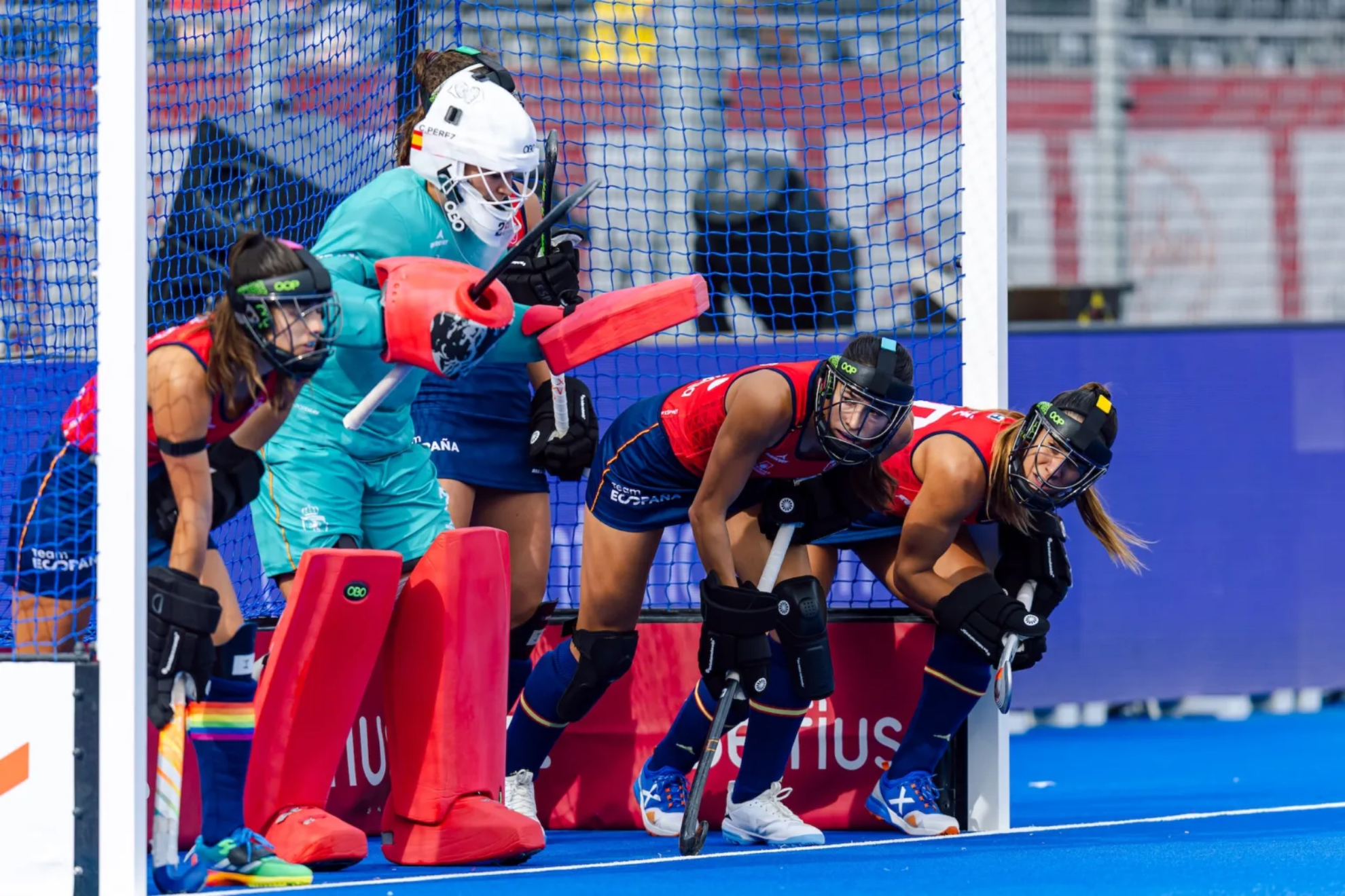 La selección española de hockey en el Mundial de Países Bajos y Bélgica. RFEH