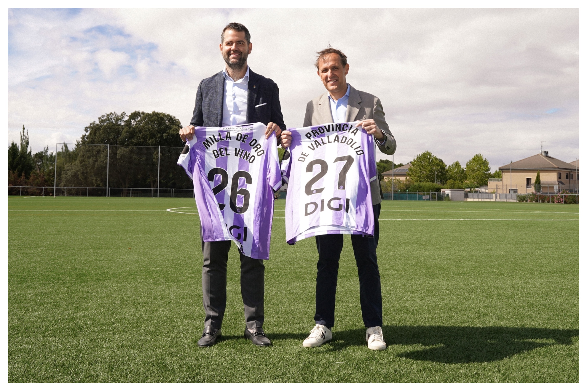 Gabriel Solares y Conrado Íscar en la presentación de la alianza real va