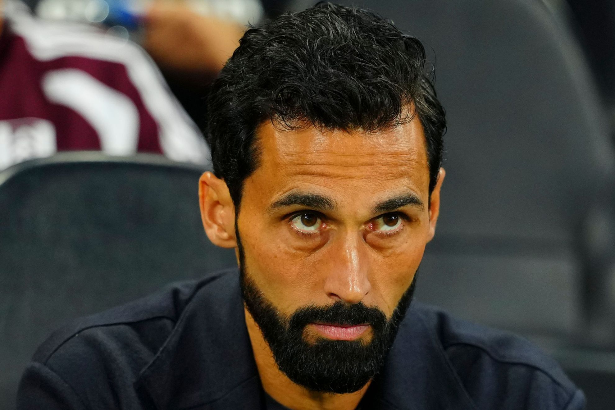 Arbeloa, en el banquillo de Craven Cottage @FulhamFC