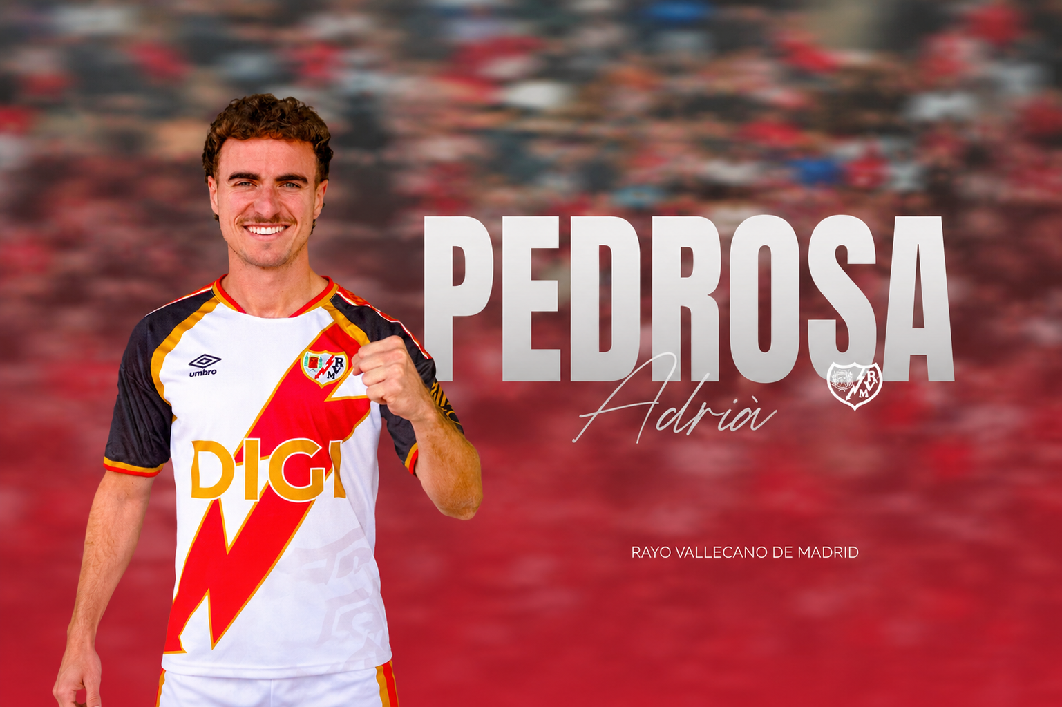 Pedrosa, nuevo jugador del Rayo RAYO VALLECANO