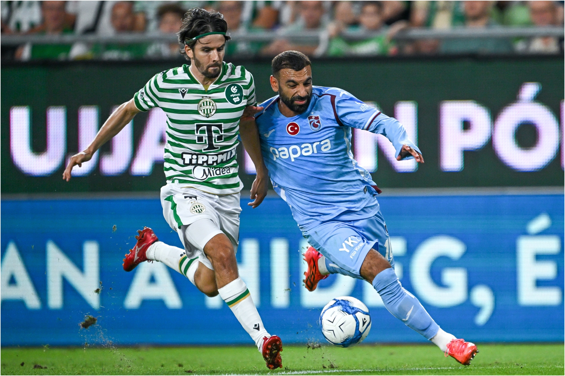 Salah, en el duelo europeo entre el Ferencvaros y el Trabzonspor LAPRESSE