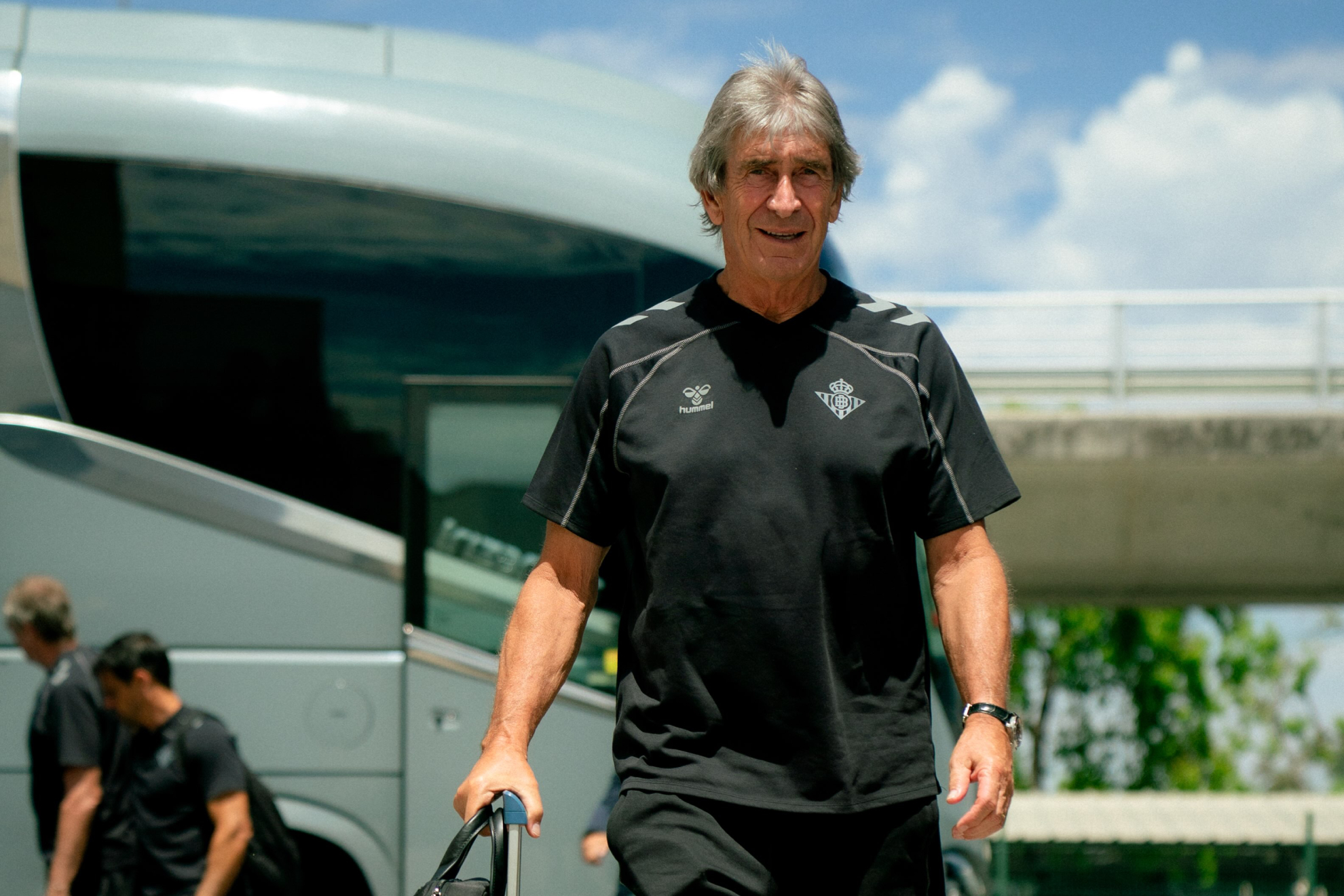Pellegrini, en un viaje esta temporada REAL BETIS