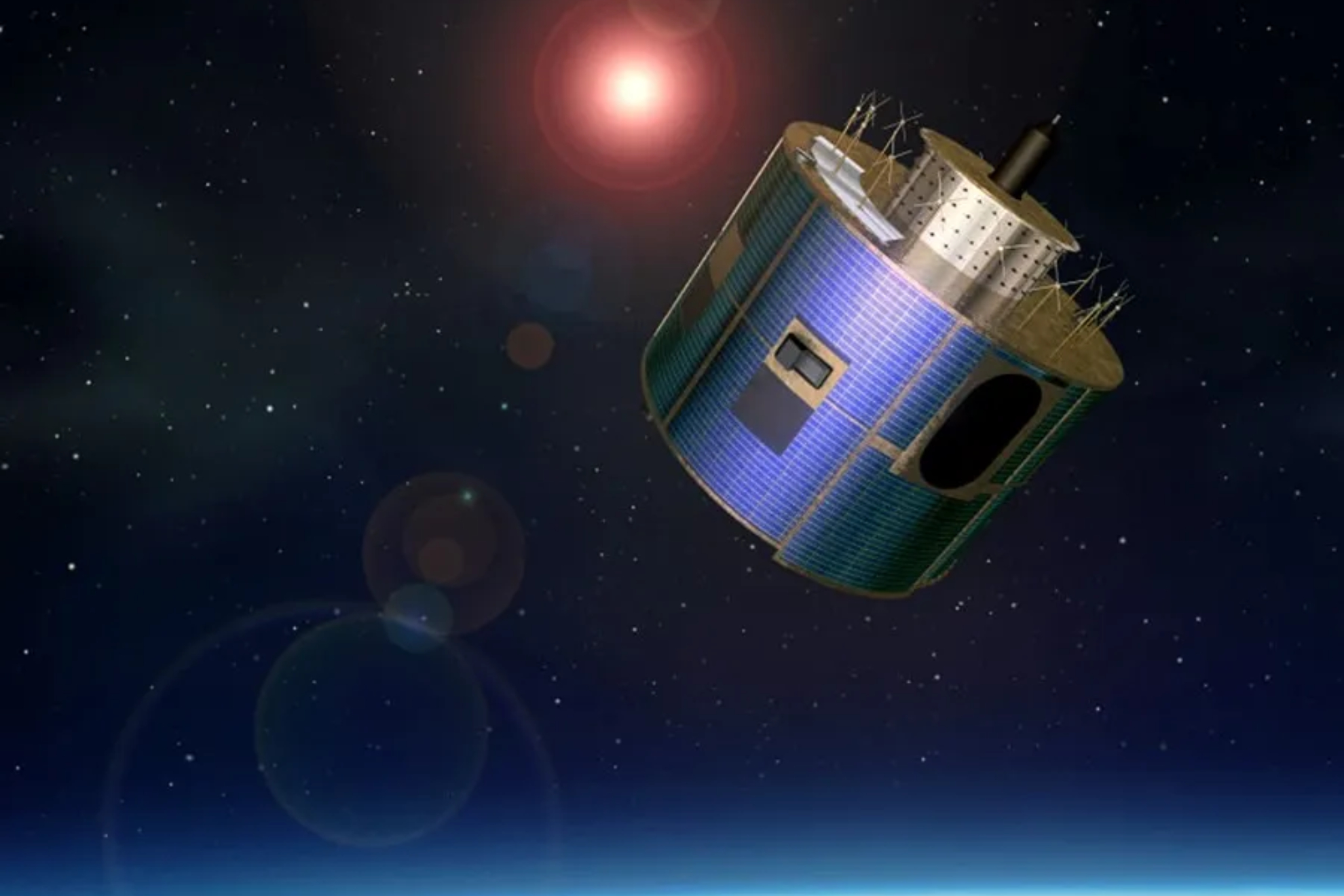 Satélite Meteosat en órbita EFE