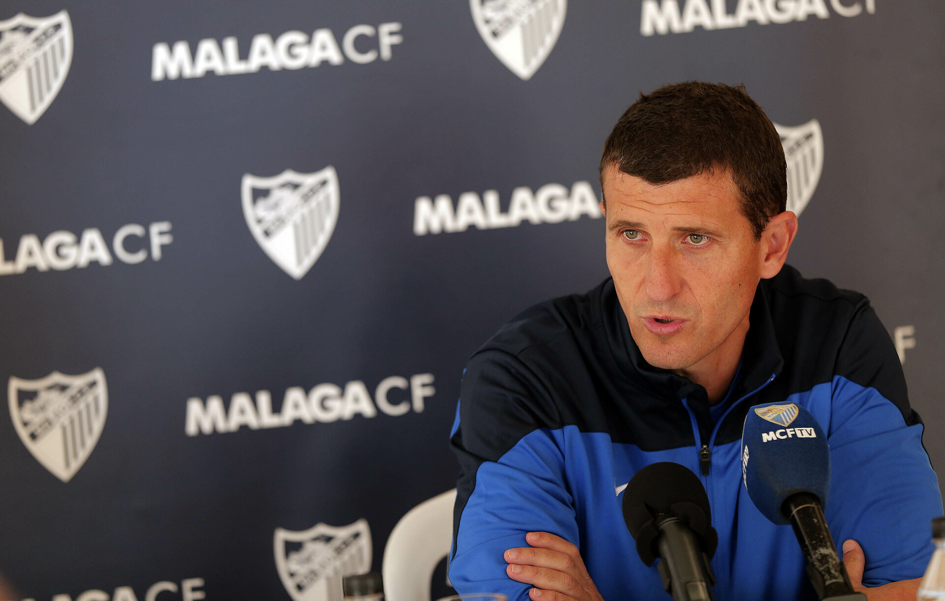 Javi Gracia, ex entrenador del Málaga.