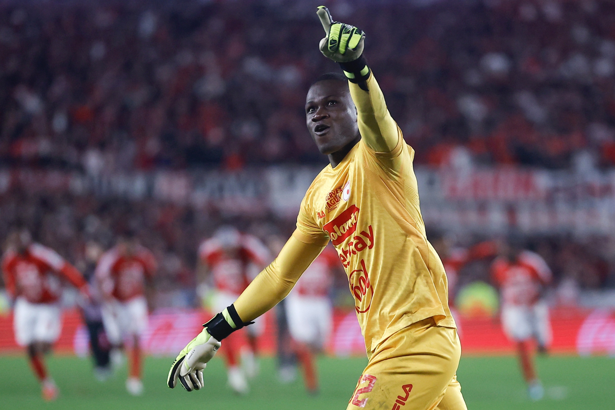 Weimar Asprilla, arquero de Santa Fe: la historia de vida tras eliminar a River en la Copa Sudamericana.