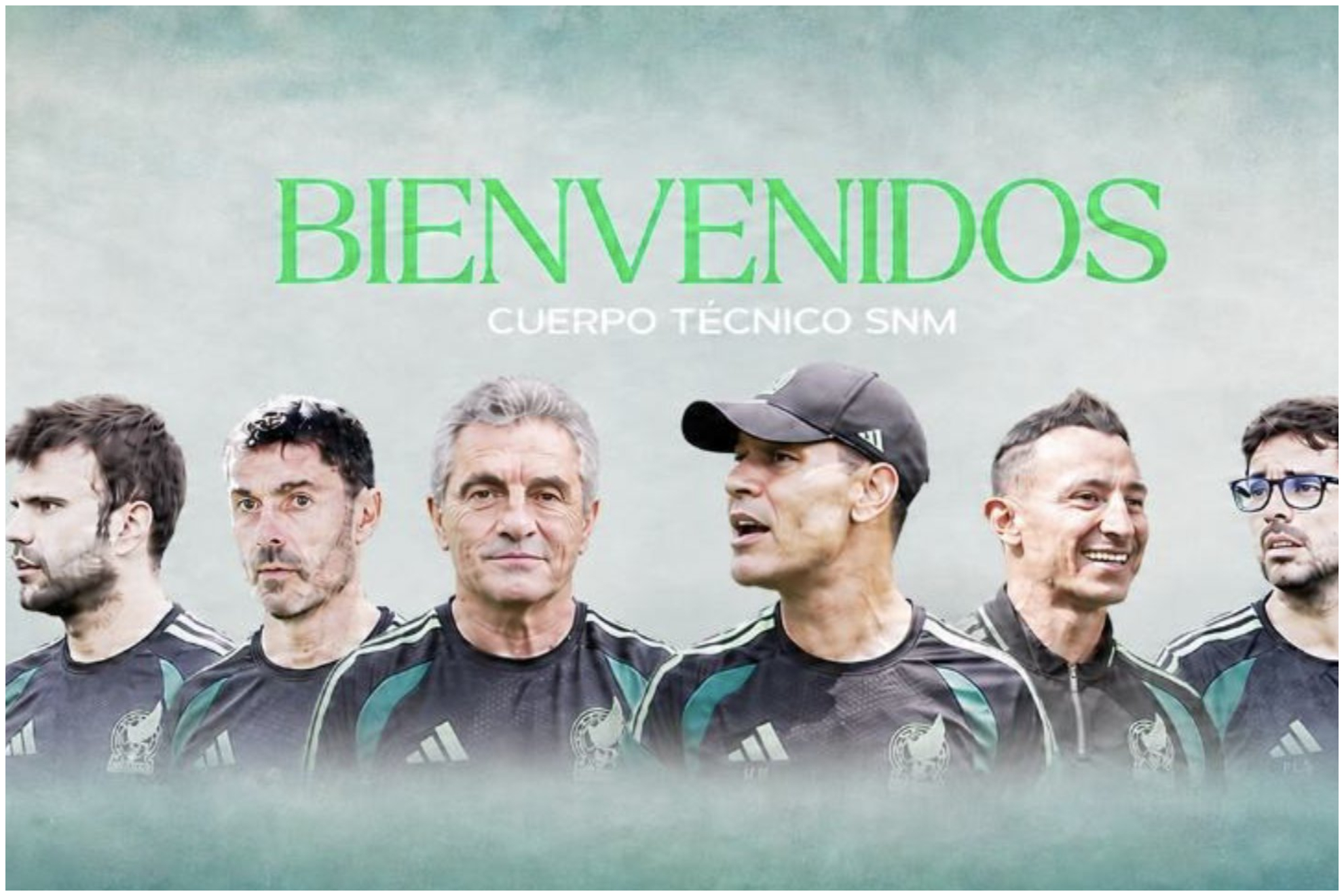 Vidal Paloma, Mancisidor, Lillo, Márquez, Guardado y Pol Lorente.