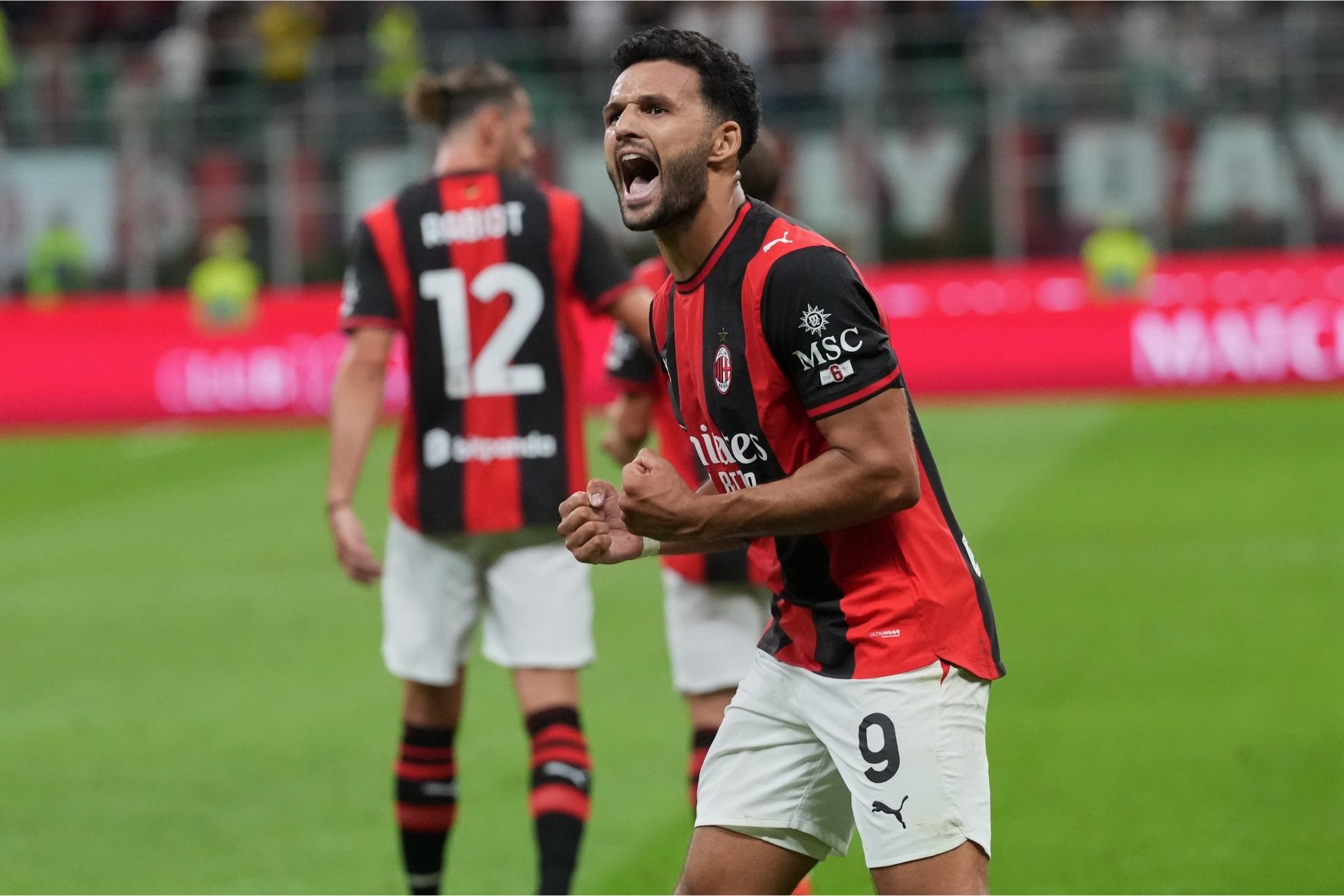 Gonçalo Ramos celebra su gol contra el Venezia