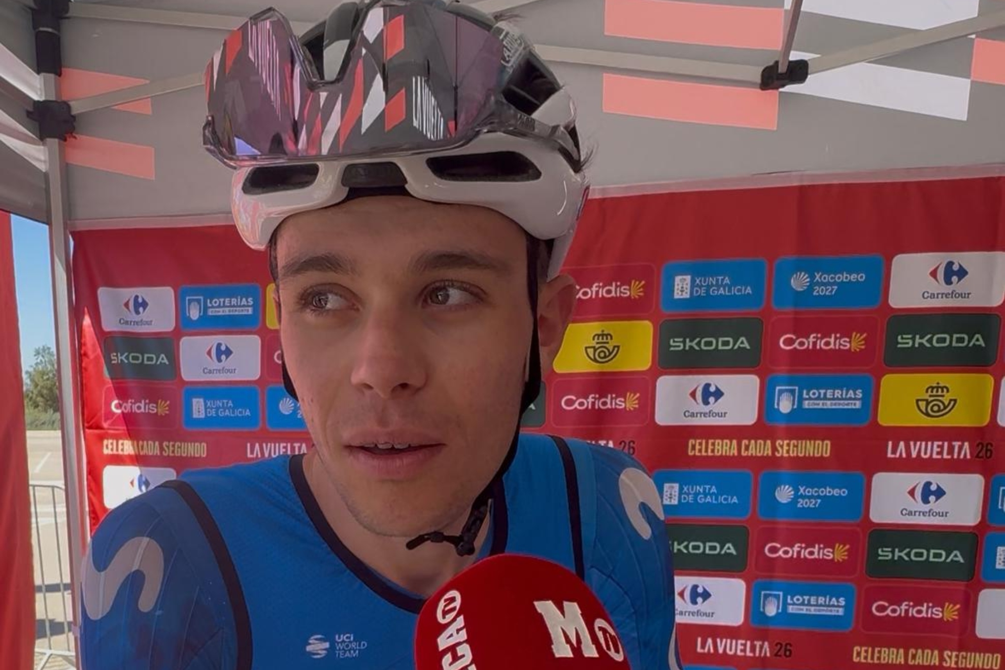Romeo, durante la entrevista con MARCA.
