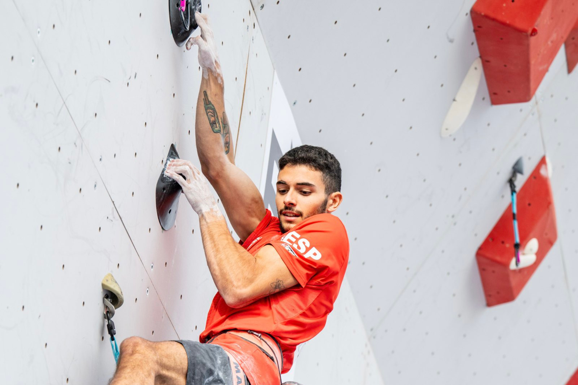 Alberto Ginés, en imagen de archivo Foto: World Climbing