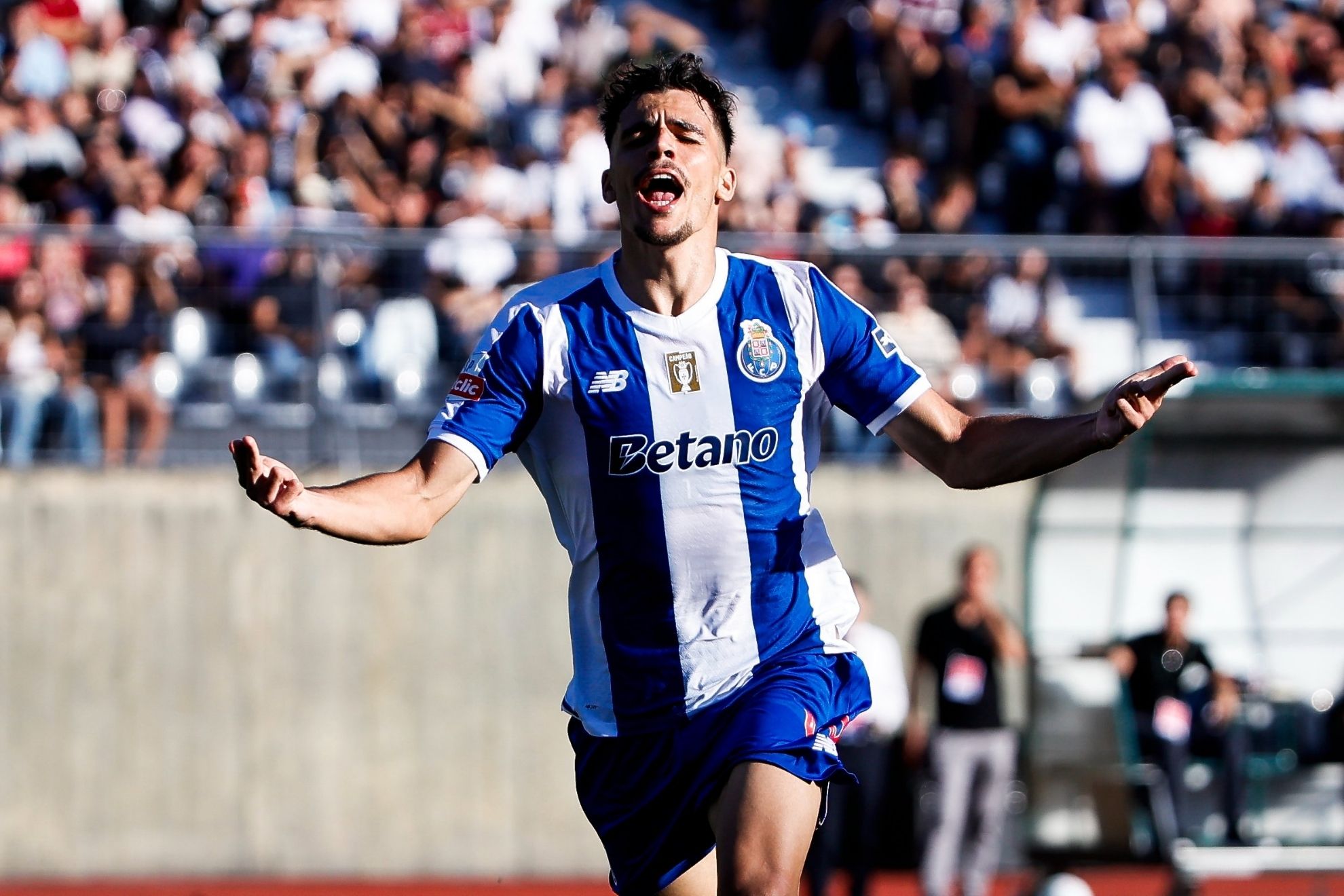 Gabri Veiga celebra su gol contra Académico Viseu @FCPorto