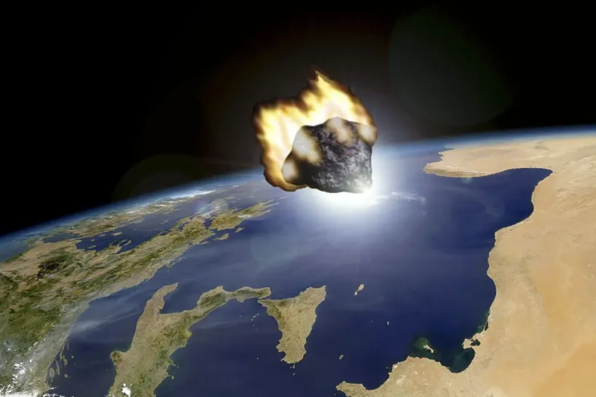 Asteroide cerca de la Tierra EFE