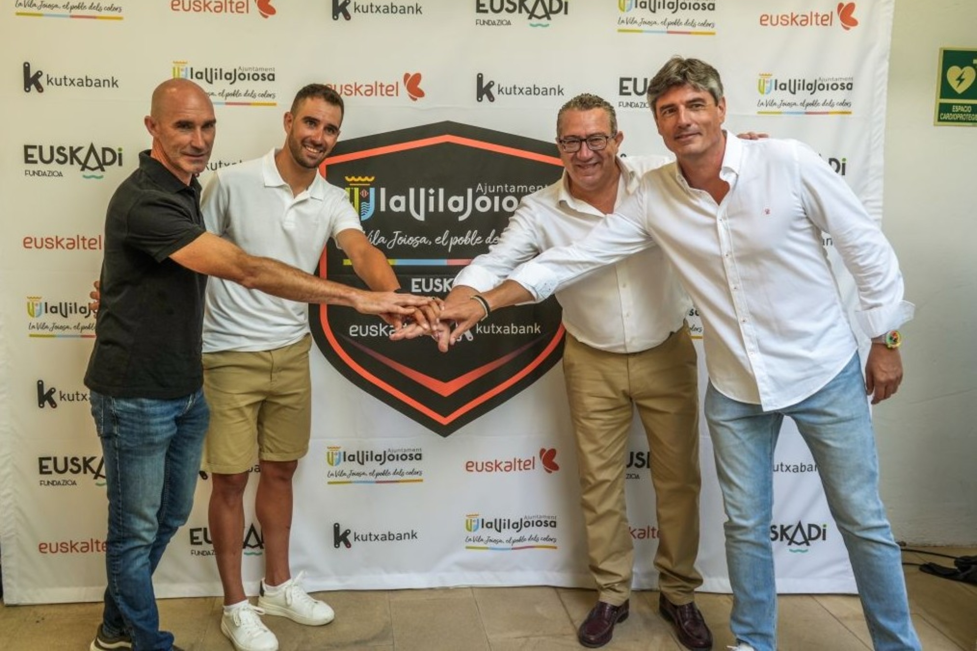 La Vila Joiosa se une a la Fundación Euskadi para impulsar el proyecto de ciclocross de Felipe Orts