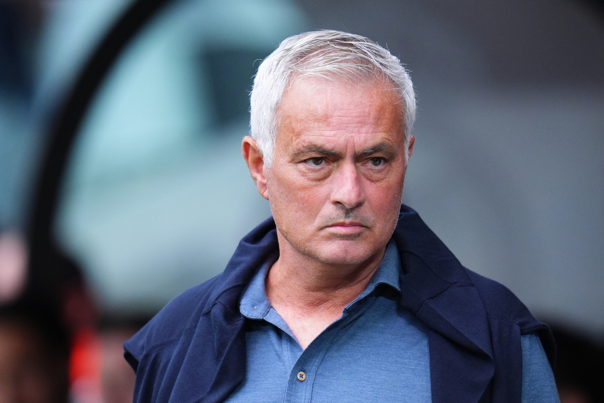 Jose Mourinho, durante el partido ante el Málaga.