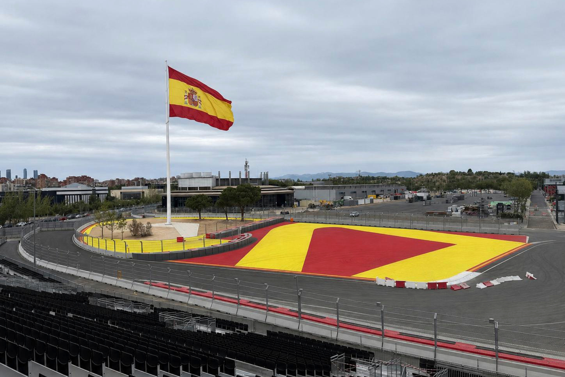 Una vista panorámica del Madring.