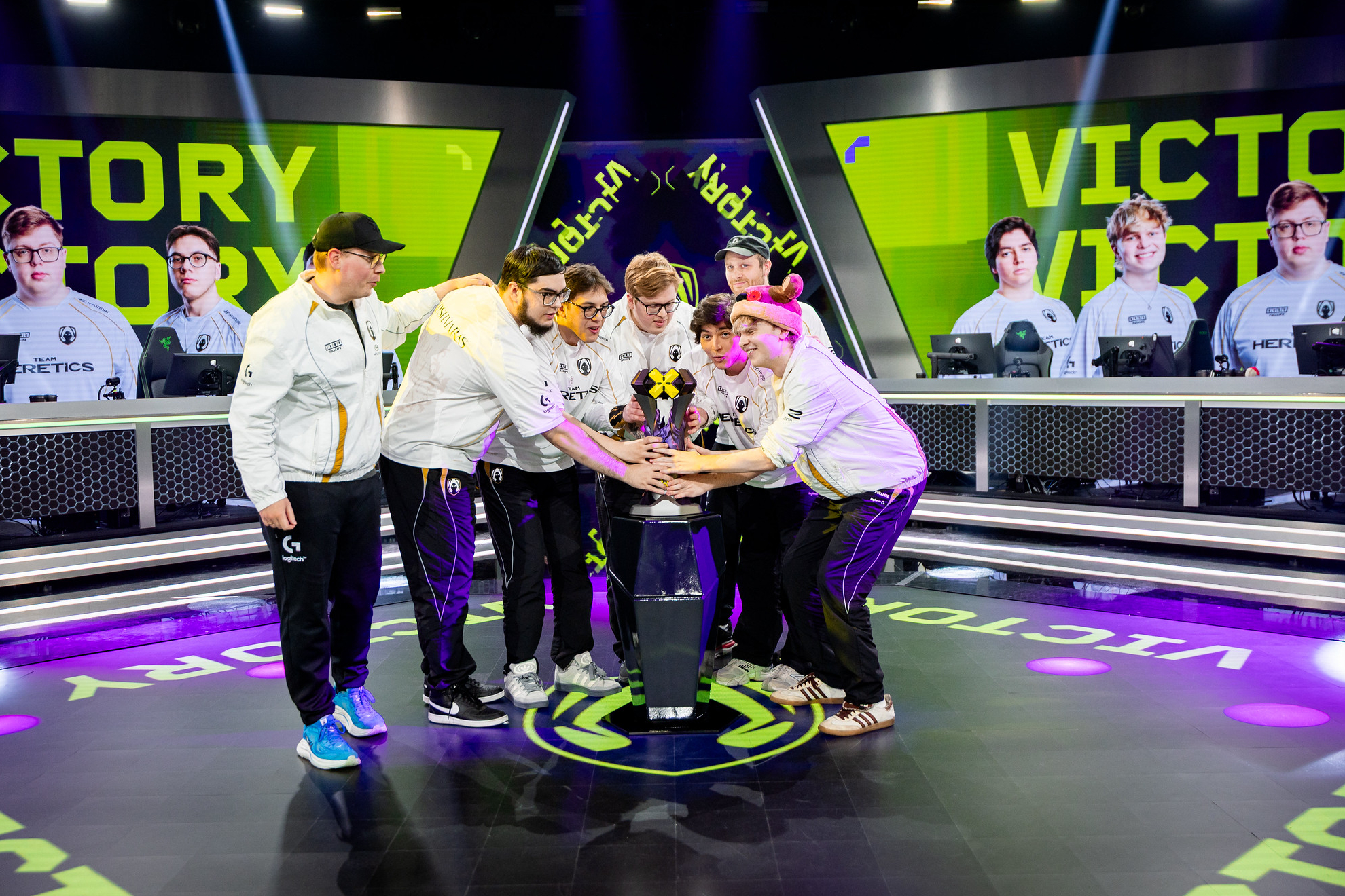 Team Heretics levanta la copa de la VCT EMEA en el Stage 1 Wojciech Wandzel